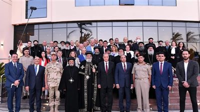 البابا تواضروس الثاني يفتتح بيت سان مارك التابع لـ شبرا الخيمة | صور 