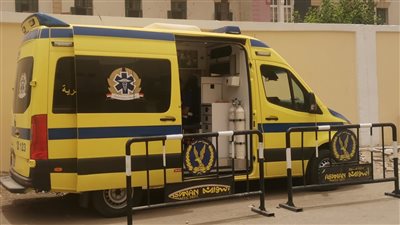 الدفع بسيارات إسعاف مجهزة أمام لجان طلاب الثانوية العامة بأسوان