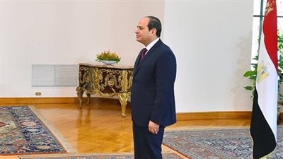 السيسي يشهد أداء رؤساء محكمة النقض ومجلس وهيئة قضايا الدولة لليمين الدستورية 