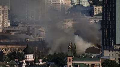 سماع انفجارات في العاصمة الأوكرانية كييف.. وإعلان حالة الإنذار والتأهب الجوي