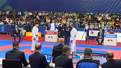 عمرو علاء يحصد برونزية الكارتيه لمصر في دورة البحر المتوسط 