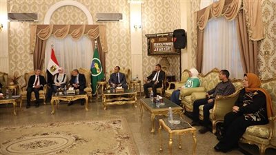 محافظ المنيا يستقبل السفير الإيطالي لتعزيز فرص التعاون والشراكة