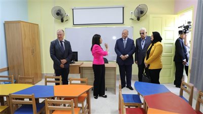 بتكلفة 885 ألف جنيه.. محافظ القاهرة يفتتح مبنى رياض الأطفال بمدرسة المعتز بالله الابتدائية