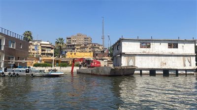 الري تزيل 4 عائمات جديدة في الجيزة 