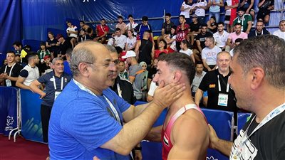 عمرو رضا يحصد ذهبية جديدة لمصر في منافسات المصارعة بألعاب البحر المتوسط