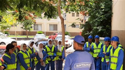 ضمن دورها المجتمعي.. طلعت مصطفى تتيح التدريب العملي لطلاب مدرسة متولي الشعراوي بالرحاب ومدينتي