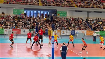 كرة طائرة رجال.. منتخب مصر يخسر أمام إسبانيا بدورة ألعاب البحر المتوسط