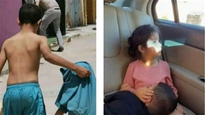 آخرها طفل يخلع ملابسه ليحمي شقيقه من الشمس.. مواقف مؤثرة لأخوة هزت مواقع التواصل الاجتماعي