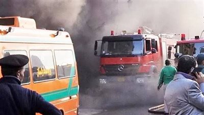 السيطرة على حريق اندلع في كابينة سيارة محملة بأسطوانات بوتاجاز بسوهاج