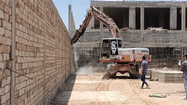 جانب من أعمال الإزالات