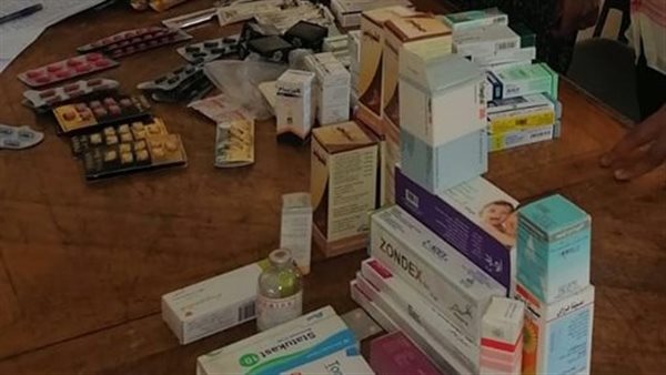 جانب من المضبوطات