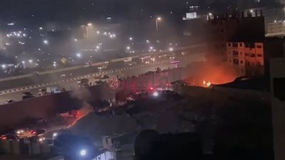 السيطرة على حريق مصنع للكيماويات بمدينة السلام