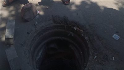 سرقة أغطية بلاعات صرف صحي بشبرا.. والحي يتدخل