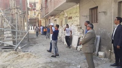 إزالة 8 حالات تعد على الأراضي الزراعية ورفع الإشغالات بشوارع المنيا