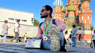 أتمنى الحصول على الذهبية.. مصري بروسيا يحقق أول ميدالية لرياضة ماس ريسلينج ببطولة العالم | خاص