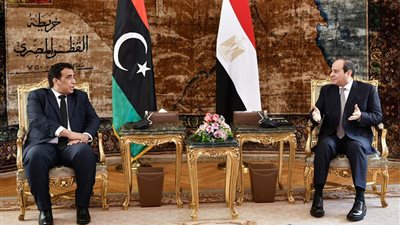 السيسي ورئيس المجلس الرئاسي الليبي يؤكدان ضرورة إجراء انتخابات لتسوية الوضع الحالي