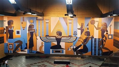 براءة القومية للأنفاق.. تفاصيل جديدة في واقعة سرقة لوحات فنان روسي بمحطة كلية البنات للمترو