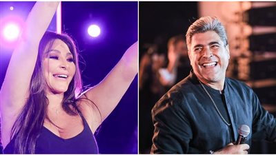 كواليس حفل وائل كافوري وإليسا في أضخم حفلات الغردقة بحضور جماهيري | صور