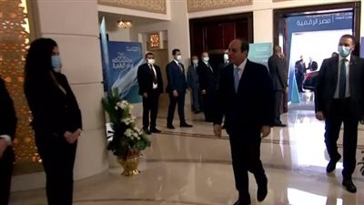 السيسي يصل مركز المنارة لافتتاح عددًا من مشروعات مصر الرقمية لوزارة الاتصالات| بث مباشر