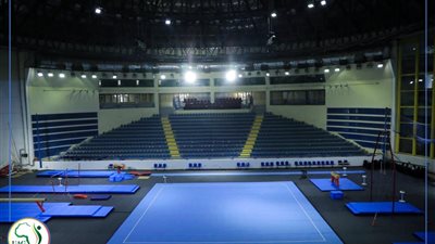 بالصور.. ستاد القاهرة جاهز لاستقبال تدريبات منتخبات أفريقيا للجمباز الفني