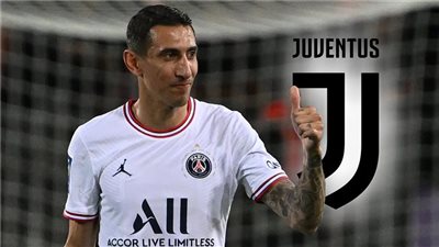 موعد وصول أنخيل دي ماريا إلى نادي يوفنتوس