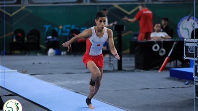 تدريبات المنتخبات المشاركة في بطولة إفريقيا للجمباز الفني | صور