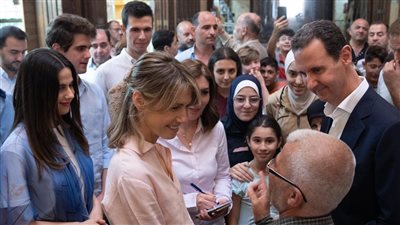 لأول مرة منذ بداية الحرب.. بشار الأسد يزور مدينة حلب|صور 