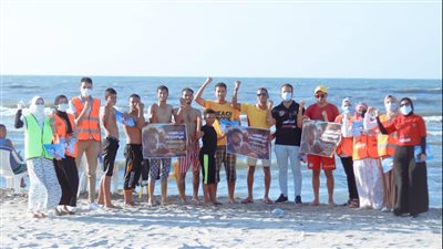 حملات توعية بخطورة المواد المخدرة بشواطئ مصيف بلطيم في أول أيام عيد الأضحى