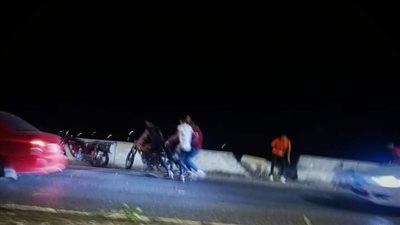 إصابة شاب في حادث مرورى بدمياط