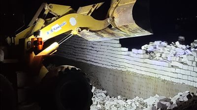 خلال إجازة العيد.. إزالة 23 حالة تعدي على أراضي زراعية وأملاك دولة ووقف بناء مخالف