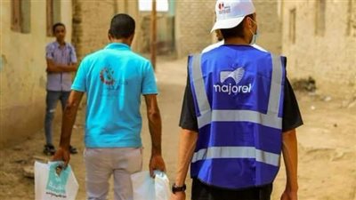 إطلاق مرحلة جديدة من بالخير جايين لذبح وتوزيع لحوم الأضاحي بقرى الفيوم | صور 