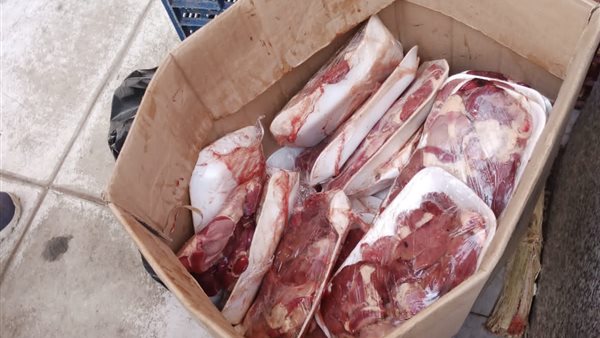 لحوم مجهولة المصدر