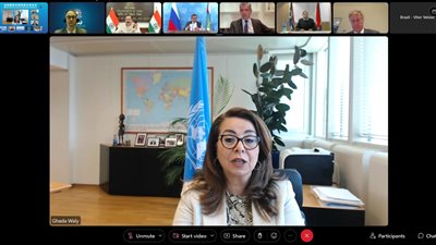 غادة والي تشارك باجتماع وزاري لمجموعة بريكس حول التعاون الدولي لمكافحة الفساد