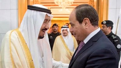السيسي والملك سلمان بن عبد العزيز يتبادلان وجهات النظر حول القضايا الإقليمية والدولية المشتركة