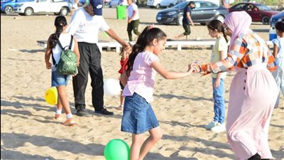 الطفل جوهر المجتمع.. يوم ترفيهي لرواد مكتبة ونادي الطفل للقرن الحادي والعشرين ببورفؤاد | صور 