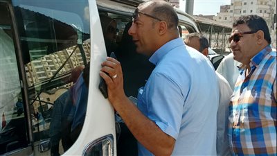 الدفع بأتوبيس غرب الدلتا و10 سيارات بدسوق لمواجهة تكدس ركاب القاهرة 