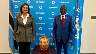 خلال لقائها مع رئيس المجلس الاقتصادي للأمم المتحدة.. السعيد: مصر من الدول الرائدة في توطين أهداف التنمية المستدامة 