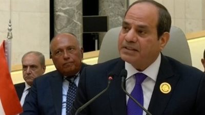 السيسي: مصر منفتحة على انتهاج سياسات السلام لحل كل الصراعات