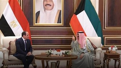 السيسي يؤكد التنسيق الحثيث مع الكويت تجاه التطورات بمنطقة الشرق الأوسط