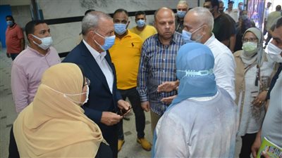 محافظ القليوبية يتفقد مستشفى بنها التعليمي وحميات بنها للاطمئنان على الخدمات المقدمة