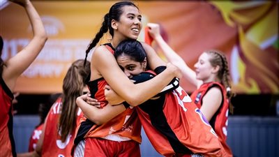 منتخب ناشئات السلة يهزم نيوزيلندا ويحتل المركز لـ 11 في كأس العالم