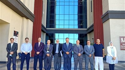 الأعلى للجامعات يتابع معايير استعداد بدء الدراسة للعام الجديد بهندسة المنصورة الجديدة 