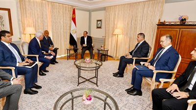 السيسي يستقبل رئيس مجلس إدارة شركة لورسن الألمانية العالمية للصناعات البحرية