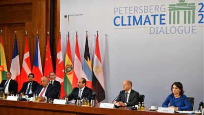 مشاركة الرئيس السيسي في الجلسة رفيعة المستوى لحوار بطرسبرج للمناخ