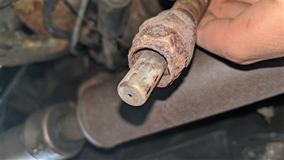 أعراض تلف حساس الأكسجين في السيارة