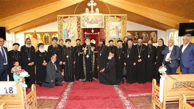 البابا تواضروس الثاني يزور كنيسة الشهيدين بڤيينا | صور