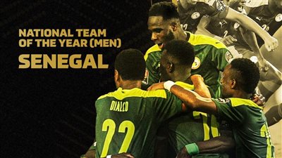 رسميًا.. منتخب السنغال يفوز بجائزة الأفضل في أفريقيا لعام 2022