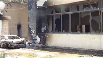 إخماد حريق نشب بمحل أدوات منزلية بحدائق الأهرام