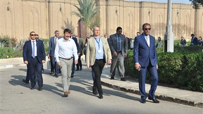 رئيس المجر يزور قلعة صلاح الدين الأيوبي: معجب بفن العمارة الإسلامية (صور)