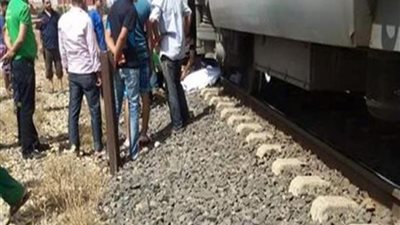 سقوط شاب أسفل عجلات قطار المناشي بالبحيرة